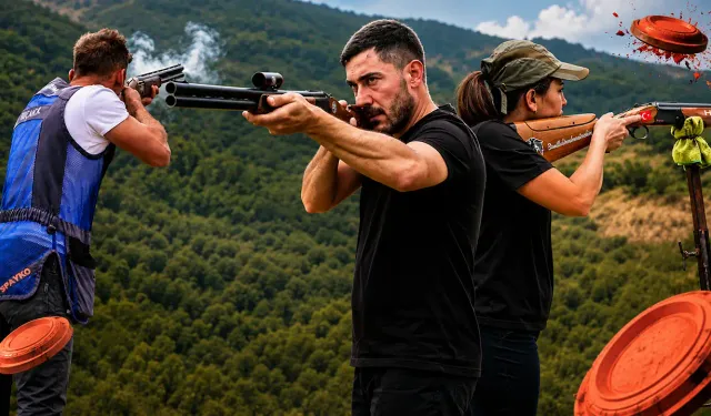 Kütahya’da en iyi atış için yarıştılar