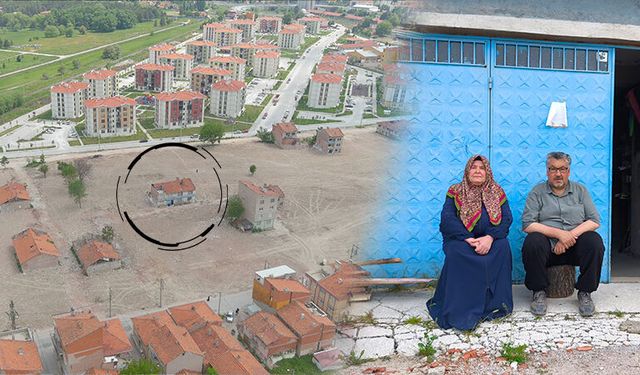 Kütahya’da kentsel dönüşümün ortasında tek kaldı