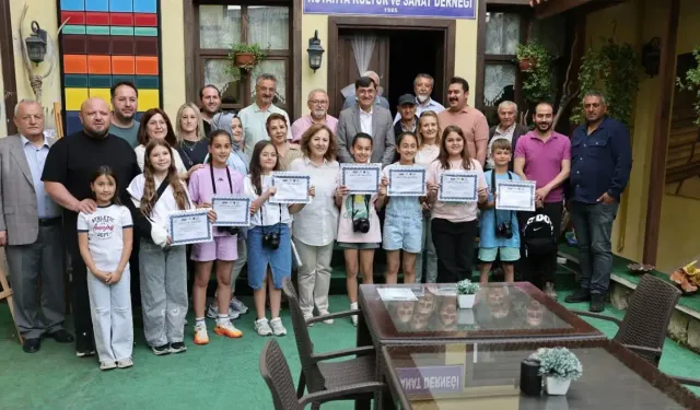 Kütahya’da minik fotoğrafçıların eserleri sergilendi