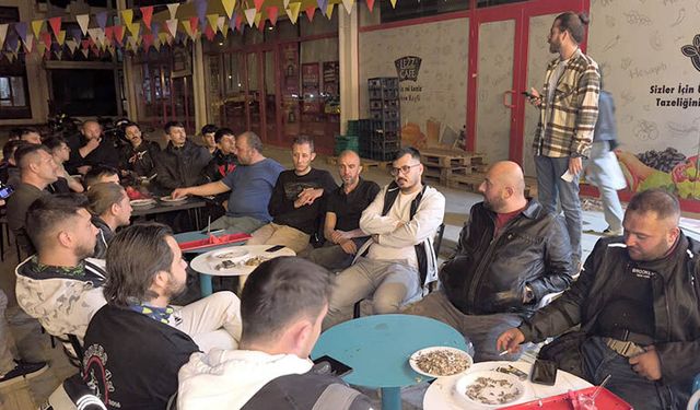Kütahya’da motosiklet tutkunları Çavdarhisar gezisini konuştu