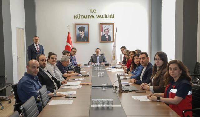 Kütahya'da Toprak Koruma Kurulu Toplantısı gerçekleştirildi