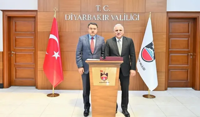 Musa Işın’dan Diyarbakır Valisi’ne ziyaret