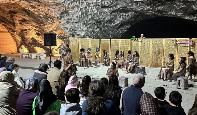 Hititlerden beri kullanılan tuz mağarası kültür ve sanatın yeni adresi