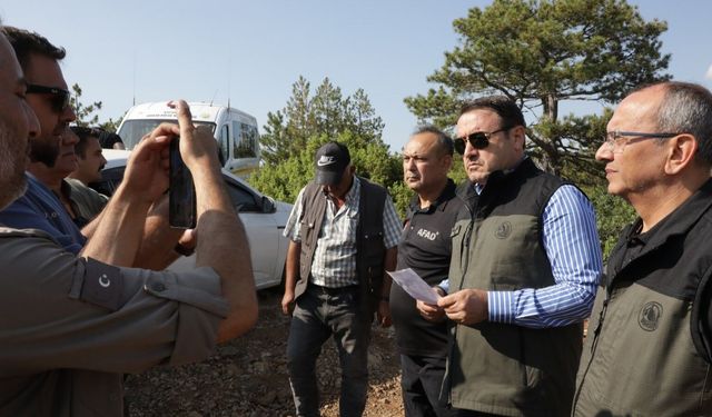 Kütahya Valisi Işın, yangınla ilgili son durumu açıkladı