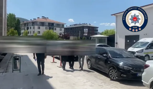 Kütahya’da cezaevi firarisi operasyonla yakalandı