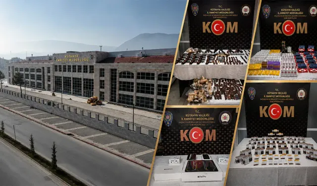 Kütahya’da polis ekiplerinin asayiş bilançosu açıklandı