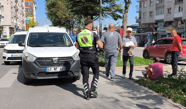 Kütahya’da yaya geçidinde zincirleme kaza