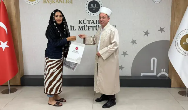Meksikalı Martinez, Kütahya'da Müslüman oldu