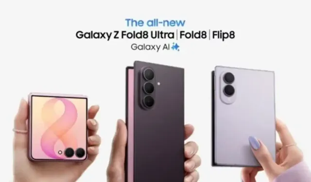 Samsung, yeni katlanabilir telefonlarını tanıttı: İşte Galaxy Z Fold 8 ve Z Fold 8 Ultra Türkiye fiyatları