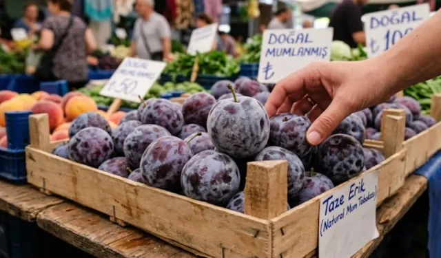 Eriğin üzerindeki beyaz tabaka bakın neymiş
