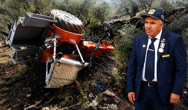 Kütahya’da Kıbrıs gazisi traktör kazasında öldü
