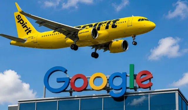 Google, Spirit Airlines'ın tüm verilerini satın alıyor