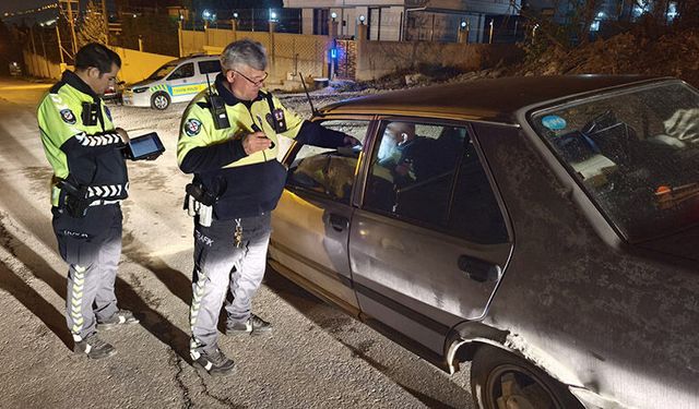 Kütahya’da alkollü sürücülere yönelik denetimler devam ediyor