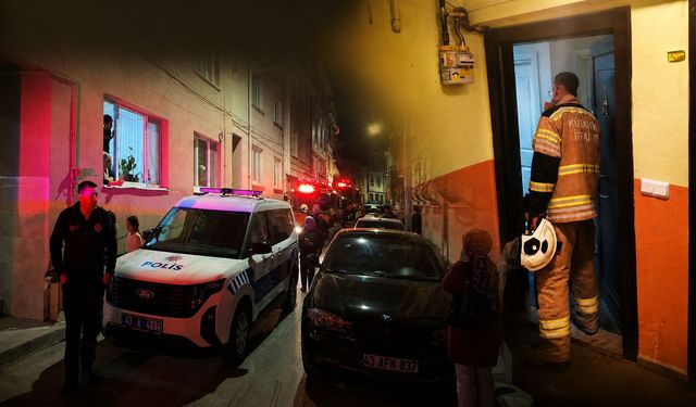Kütahya'da ocakta unutulan mısır tenceresi ekipleri alarma geçirdi