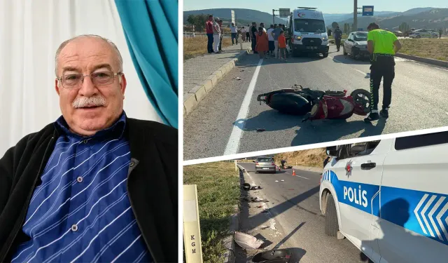 Kütahya'da otomobil elektrikli bisiklete çarptı, 1 ölü