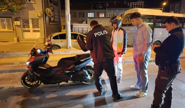 Kütahya’da polis ekiplerinden “asayiş” uygulaması