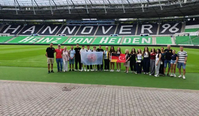 Kütahyalı sporcular Almanya’da kardeşlik köprüsü kurdu