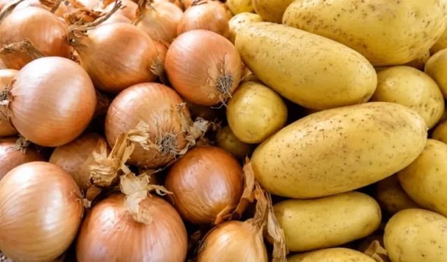 Patates ve soğanı yazın böyle saklayın