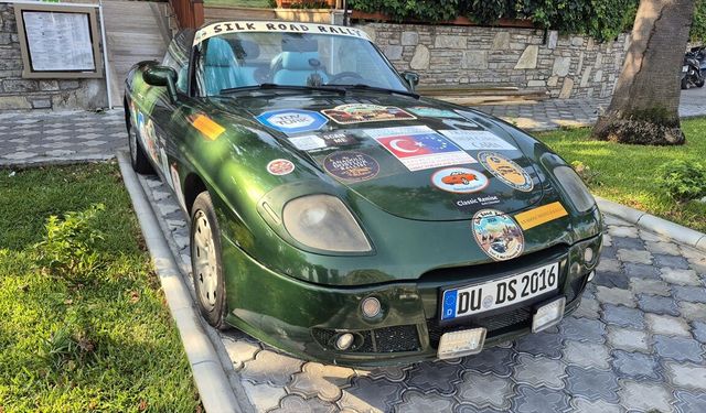 Uluslararası ralli ekibi Dalyan'da öğrencilerle buluştu