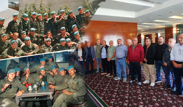 40 yıllık asker arkadaşlarının buluşma durağı Kütahya oldu