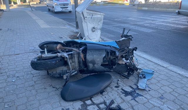 Aydın’da iki motosiklet çarpıştı: 2 yaralı