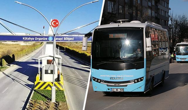 Kütahya OSB’ye giden otobüs hattı sayısı yükseldi