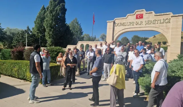 Kütahya’da 121 okul müdürü tarihi yerinde inceledi