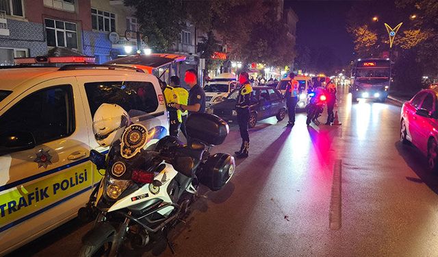 Kütahya’da alkollü sürücü aracına zarar verdi