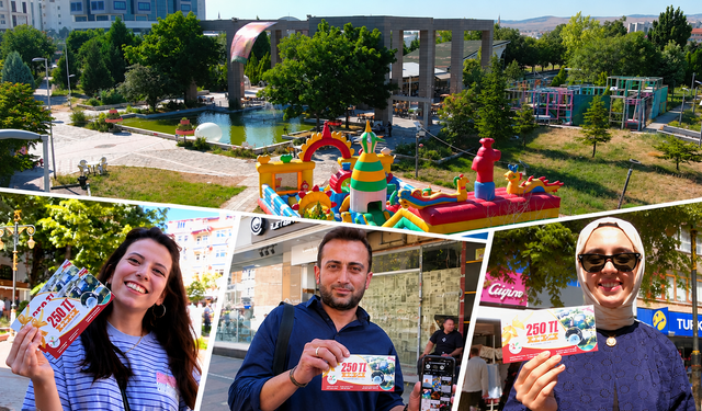 Kütahya’da Kent Park’tan indirim çeki sürprizi
