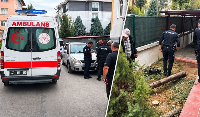 Kütahya'da motorlu testereyle yaralanan kişi hastaneye kaldırıldı