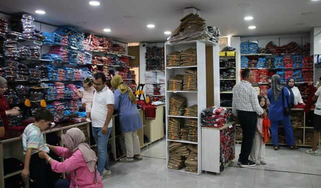 Kütahya’da okul alışverişi telaşı sürüyor