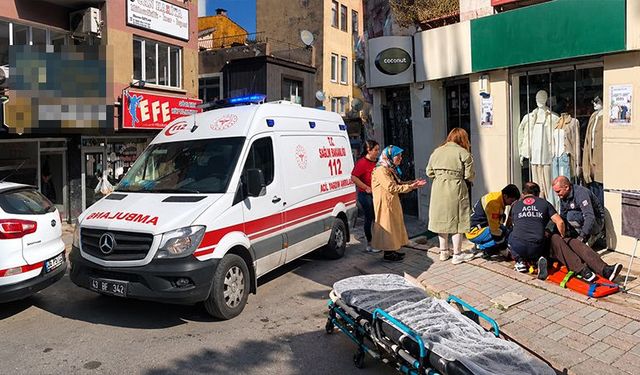 Kütahya’da yüksekten düşen stajyer öğrenci yaralandı