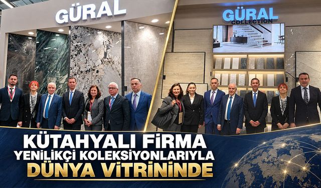 Kütahyalı firma, İtalya’da seramik fuarında yerini aldı