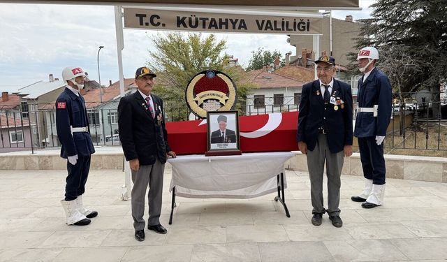 Kütahyalı Kıbrıs gazisi son yolculuğuna uğurlandı