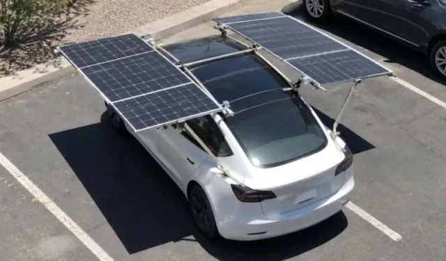 Tesla’ya güneş paneliyle ek menzil