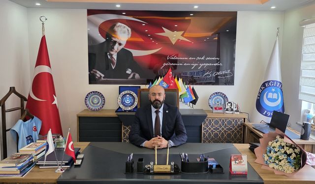 Türk Eğitim-Sen Kütahya Şube Başkanı Çelik'ten yeni eğitim-öğretim yılı mesajı