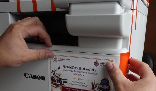 Kütahya’da köy okuluna eğitim desteği
