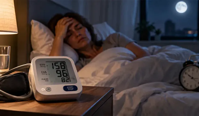 Yüksek tansiyonun gizli nedeni gece ortaya çıkıyor