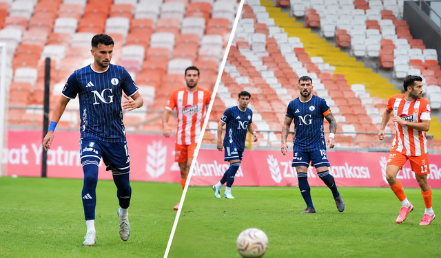 Adana 01 FK-Kütahyaspor, ilk yarı beraberlikle tamamlandı