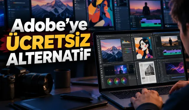 Adobe yazılımlarına ücretsiz alternatifler