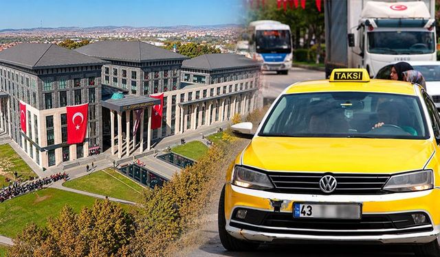 Kütahya Belediyesi, ticari taksi plakaları kiralayacak