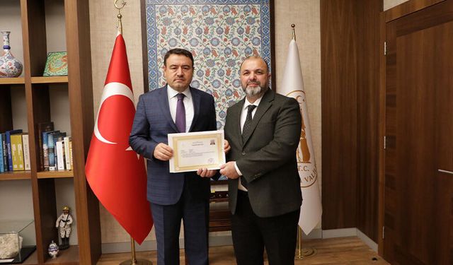 Kütahya İl Müftüsü Açık’tan Vali Işın’a veda ziyareti