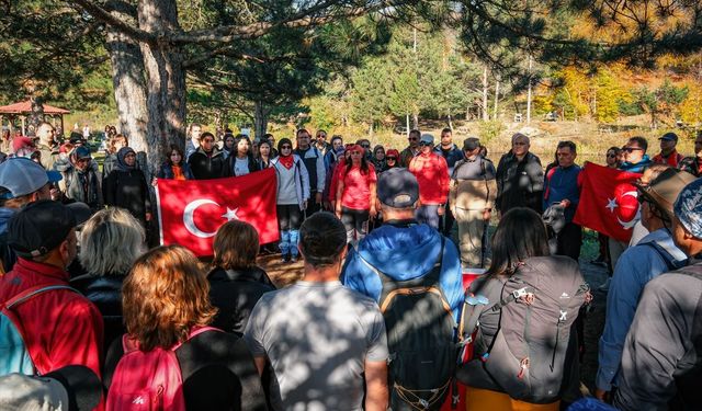 Kütahya’da Cumhuriyet coşkusu doğayla buluştu