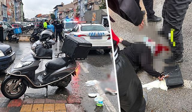 Kütahya’da motokuryenin çarptığı kadın, ağır yaralandı