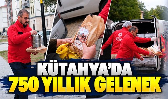 Kütahya’da yüzyıllardır devam eden iyilik hareketi