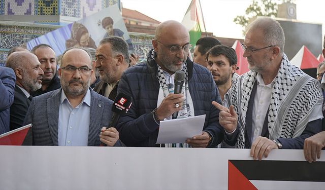Kütahyalılar “Filistin”i unutmadı, ateşkes çağrısı yapıldı