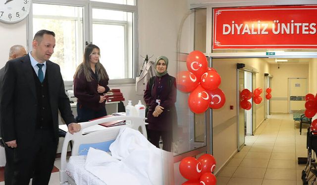 Kütahya’nın o ilçesinde diyaliz ünitesi hizmete girdi