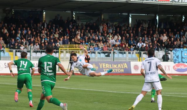 Kütahyaspor öne geçti ama skoru koruyamadı