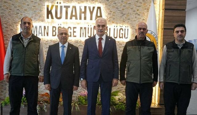 Orman Genel Müdürü Karacabey Kütahya'da