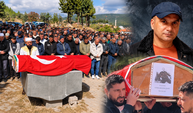Soma’da göçükte ölen Kütahyalı madenci son yolculuğuna uğurlandı
